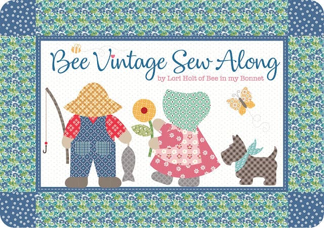 Bee Vintage - Sew Simple Shapes Quilt TEMPLATES - Lori Holt for Riley Blake - Sew Along - STT-30021