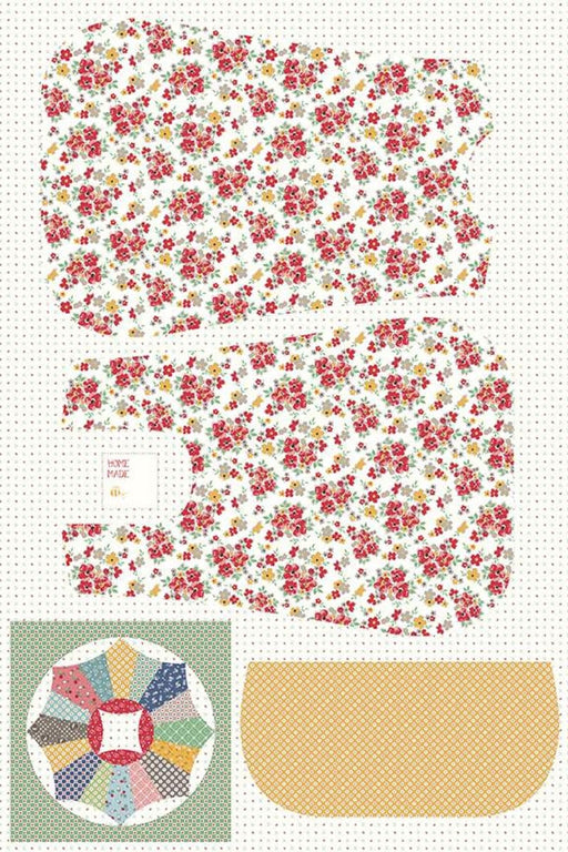 Cook Book - Floral Apron - Per Panel - by Lori Holt of Bee in My Bonnet for Riley Blake Designs - 36"x54" per panel - HD11772-PANEL-RebsFabStash
