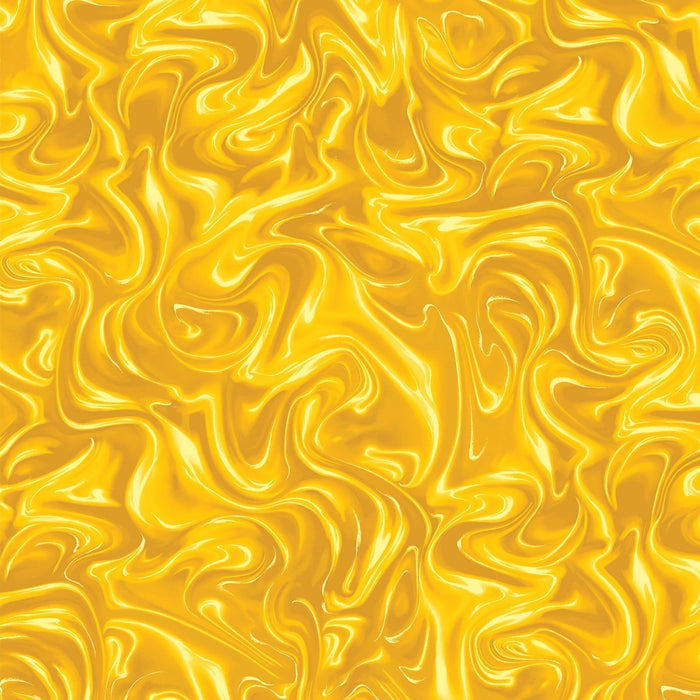 NEW! - Marbleized - Sunflower Yellow - Per Yard - by Kanvas Studio for Benartex - KAS12814-33