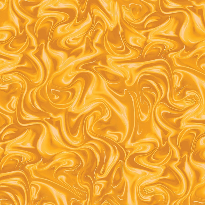 NEW! - Marbleized - Marigold Yellow - Per Yard - by Kanvas Studio for Benartex - KAS12814-34