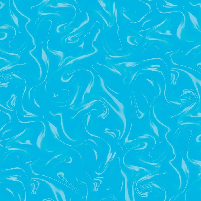 NEW! - Marbleized - Turquoise - Per Yard - by Kanvas Studio for Benartex - KAS12814-84-Yardage - on the bolt-RebsFabStash