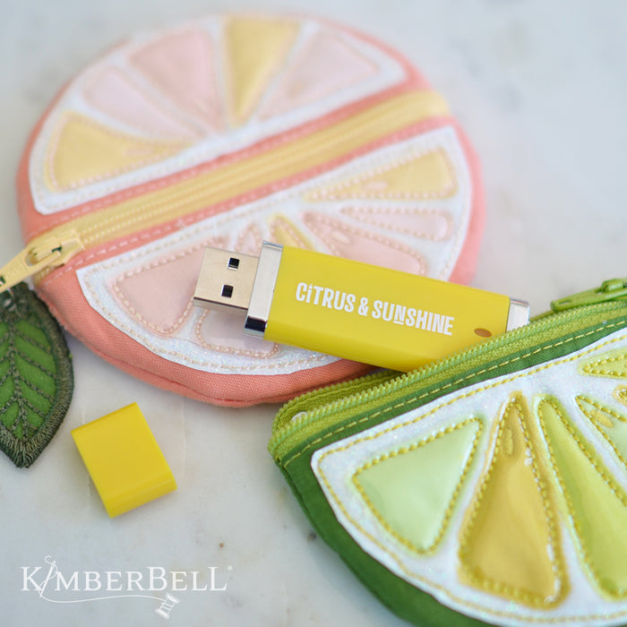 Curated: Citrus & Sunshine - by Kimberbell Designs - 12 Projects - KD202