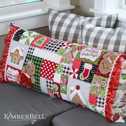 Ginger's Kitchen - FABRIC ONLY Kit - Kimberbell Designs - Maywood - Christmas Bench Pillow-Quilt Kits & PODS-RebsFabStash