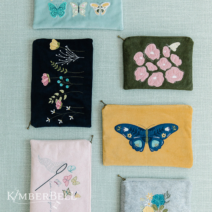 Blossoms & Butterflies: Kimberblank Appliques CD - by Kimberbell - Butterflies - Flowers -KD598