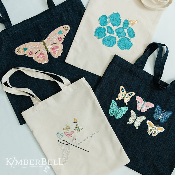 Blossoms & Butterflies: Kimberblank Appliques CD - by Kimberbell - Butterflies - Flowers -KD598