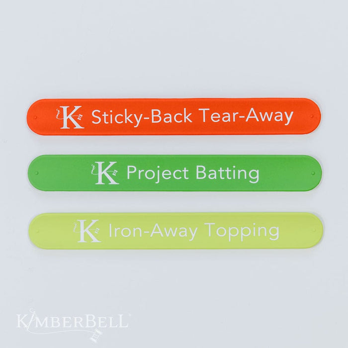Kimberbell Designs - Add-on Stabilizer Slap Bands - Set of 3 - KDST142