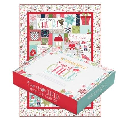 Cup of Cheer - Designed by Kim Christopherson - Kimberbell Fat Quarter Bundle (22 Fat Quarters + 1 Panel) FQ-MASCUP