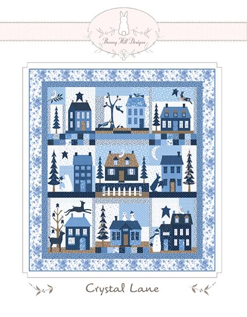 Crystal Lane - Quilt PATTERN - by Anne Sutton of Bunny Hill Designs for MODA - Features Crystal Lane Fabrics by Moda-RebsFabStash