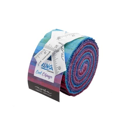 Grunge - Jr Jelly Roll - Moda - (20) 2.5" Strips - Cool colors - Texture looking strips - 30150 JJR CC-Layer Cakes/Jelly Rolls-RebsFabStash