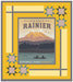 Mount Rainier - Quilt Kit - Pattern by Nan Baker - 70" x 78.5" - National Parks
