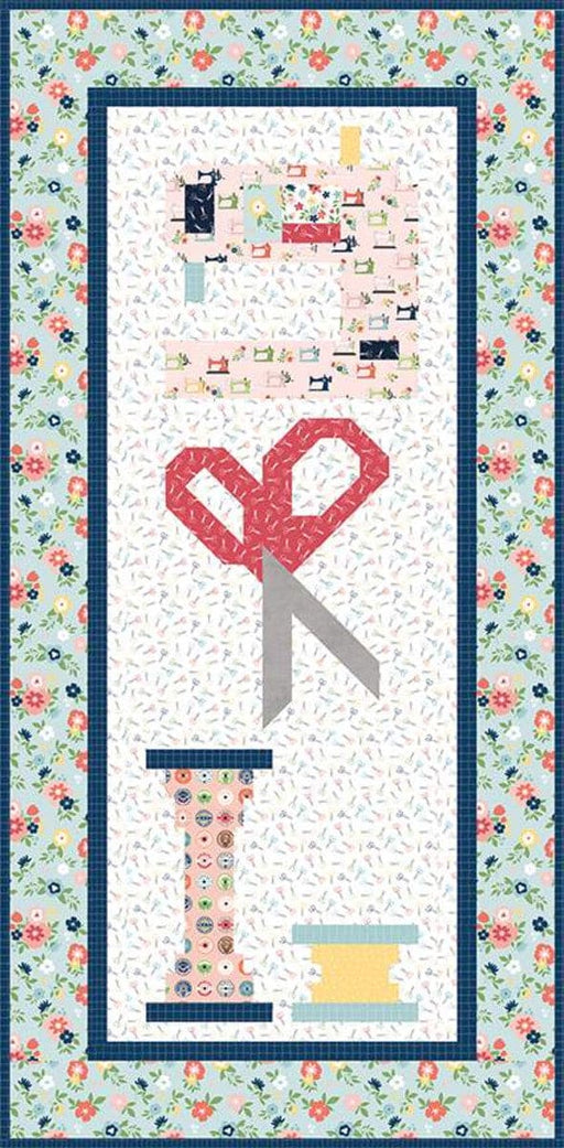 Celebrate Sewing Quilted Wall Hanging PATTERN - By Kelli Fannin Quilt Designs - 26" x 58" - KFQP168-RebsFabStash