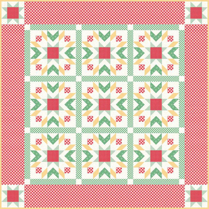 Gingham Star - Quilt PATTERN - Lori Holt for Riley Blake Designs - P120-GINGHAMSTAR