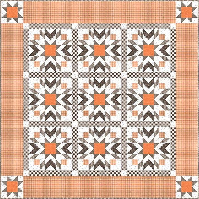 Gingham Star - Quilt PATTERN - Lori Holt for Riley Blake Designs - P120-GINGHAMSTAR