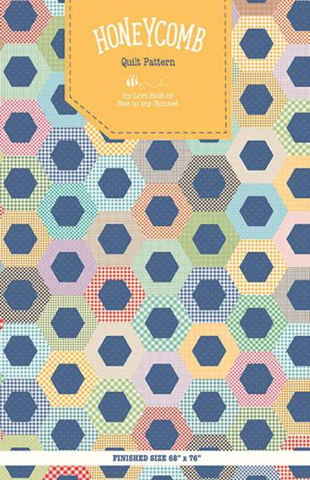 Honeycomb - Quilt PATTERN - Lori Holt for Riley Blake Designs - P120-HONEYCOMB-RebsFabStash