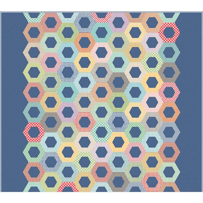 Honeycomb - Quilt PATTERN - Lori Holt for Riley Blake Designs - P120-HONEYCOMB