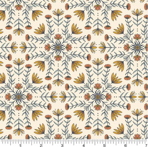 Spring Promises - Fresh Blooms Dusk - Per Yard - by Amicreative for Phoebe Fabrics - PH0142