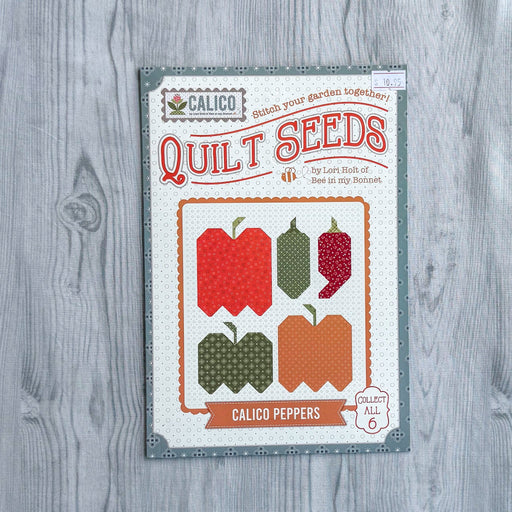Lori Holt Calico Quilt Seeds PATTERN ONLY - Calico Peppers - Uses Calico fabrics - Riley Blake - ST-28250-Patterns-RebsFabStash