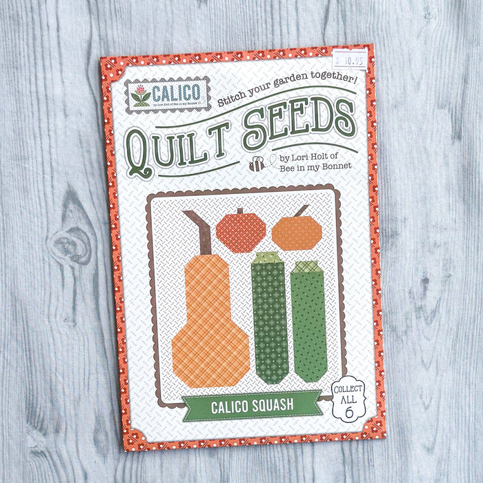 Lori Holt Calico Quilt Seeds PATTERN ONLY - Calico Squash - Uses Calico fabrics - Riley Blake - ST-28253-Patterns-RebsFabStash