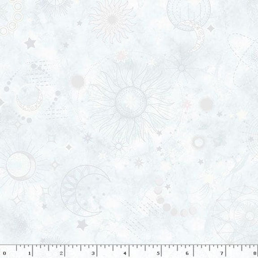 Faded & Fabulous Celestial- per yard - Laura Berringer for MarcusFabrics -R210779D-Blue-Yardage - on the bolt-RebsFabStash