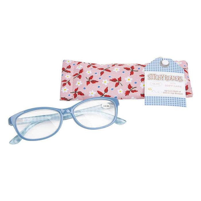 Lori Holt Reader Glasses - Stitchy Readers - by Lori Holt of Bee in my Bonnet for Riley Blake Fabrics