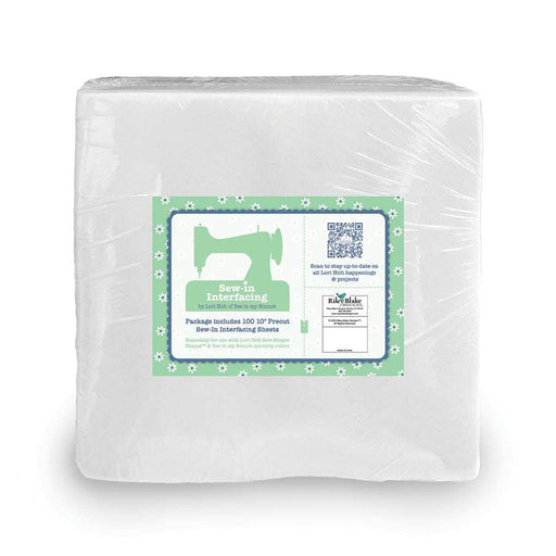 Lori Holt Sew-in Interfacing - 100 per package - Lori Holt for Riley Blake Designs - 10" precut sheets - ST-31263-RebsFabStash