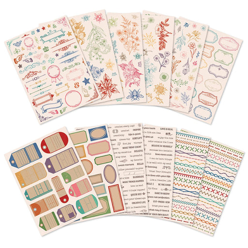 Sew & Stitch Stickers - by Lori Holt of Bee in My Bonnet - Riley Blake Designs - ST-36493-RebsFabStash