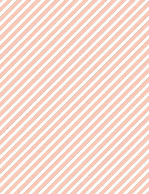 Biased Stripes - Blush - Per Yard - Coordinates with Nutcracker - by Dear Stella - Stripes - STELLA-2220-BLUSH-Yardage - on the bolt-RebsFabStash