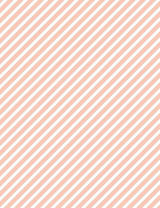 Biased Stripes - Blush - Per Yard - Coordinates with Nutcracker - by Dear Stella - Stripes - STELLA-2220-BLUSH-Yardage - on the bolt-RebsFabStash