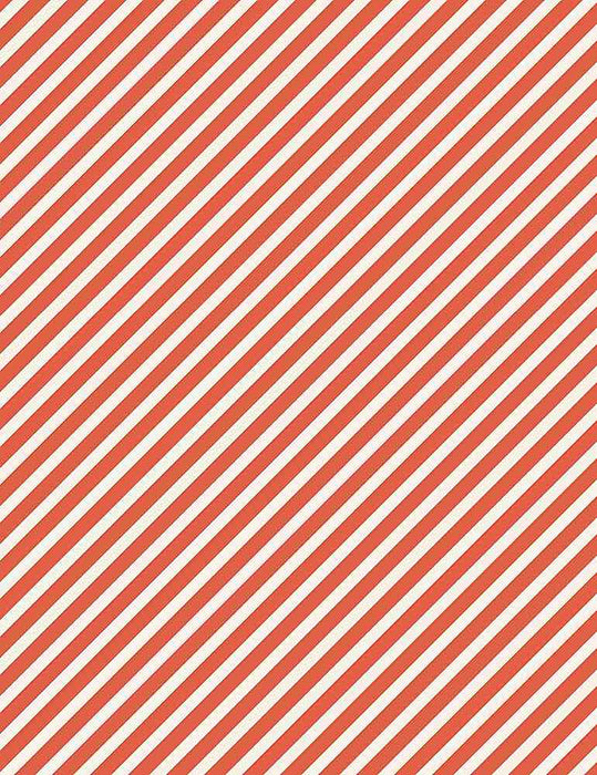 Biased Stripes - Blush - Per Yard - Coordinates with Nutcracker - by Dear Stella - Stripes - STELLA-2220-BLUSH
