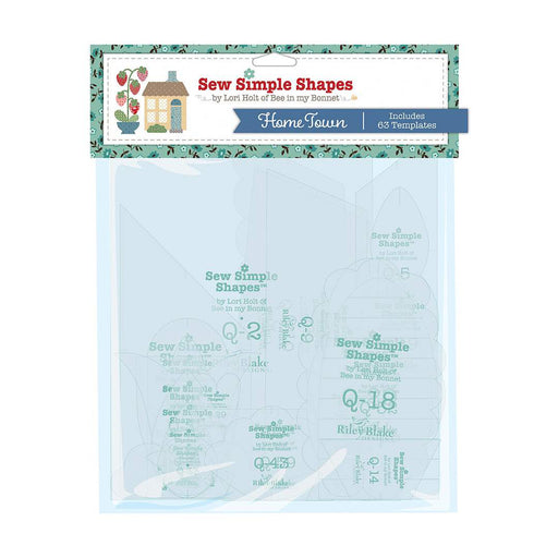 SHIPPING NOW! - Lori Holt Home Town Sew Along - Sew Simple Shapes - Lori Holt - Hometown fabrics - Riley Blake - Applique templates-Buttons, Notions & Misc-RebsFabStash
