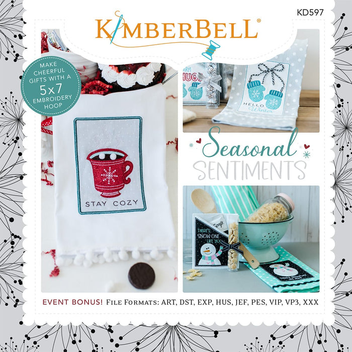 Kimberbell Day - VIRTUAL Event - July 29, 2023 - Winter Wonderland Project kits NOW IN STOCK!