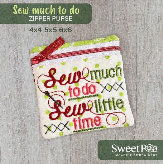 Embroidery Class - Sew Much To Do Purse - Tuseday, July 25 10am-12pm
