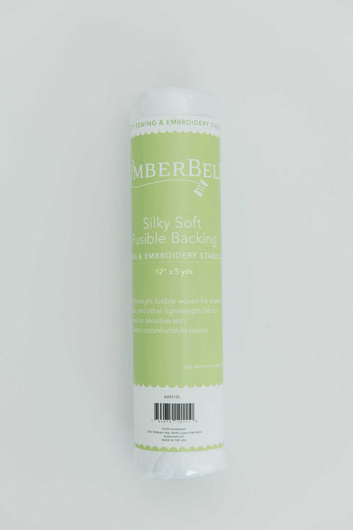 Silky Soft Fusible Backing - Sewing & Embroidery Stabilizer 12" x 5yds - Stabilizer - Kimberbell - KDST125