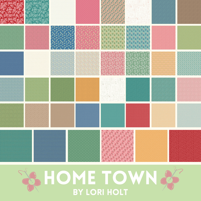 Lori Holt Home Town - Preorder Half Yard Bundle - Hometown fabrics - Riley Blake - 46 prints 