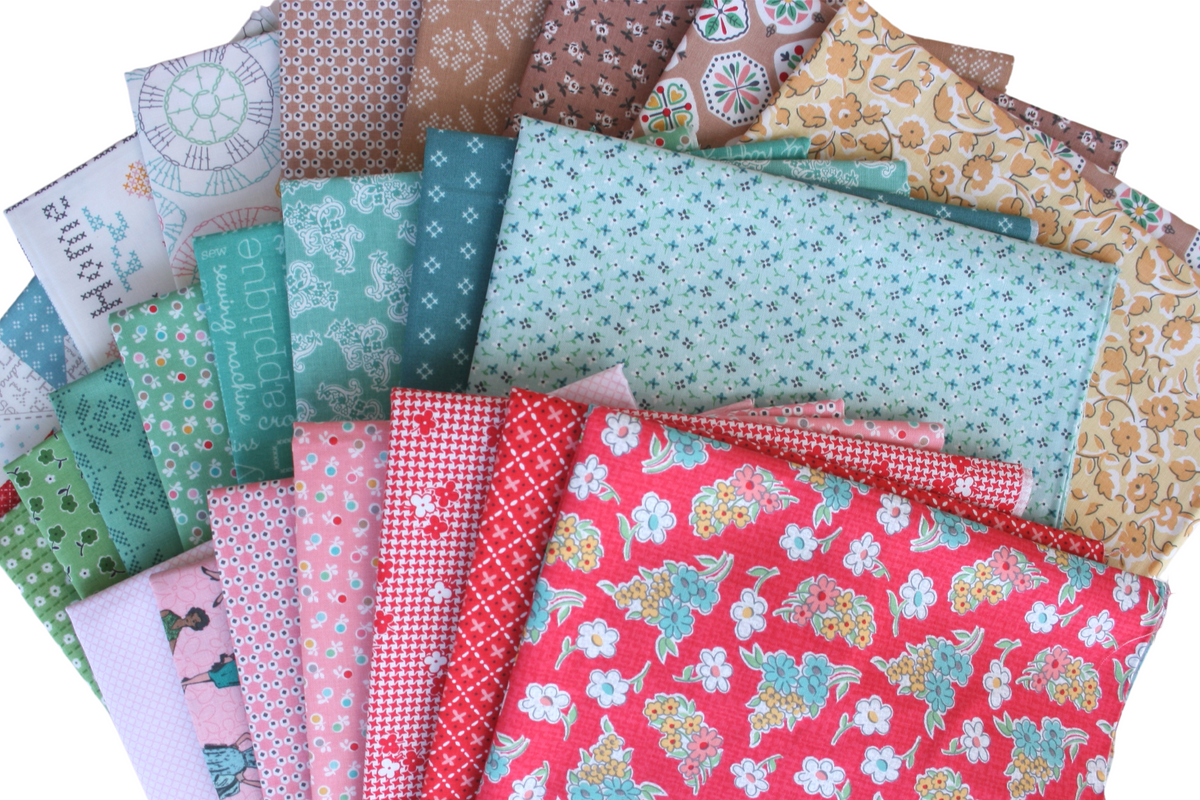 StitchCayenne PROMO Fat Quarter Bundle (23) 18" x 21" Lori Holt