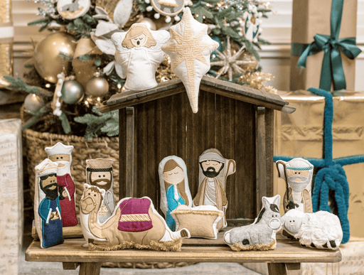 SHIPPING NOW! Kimberbell Nativity Stuffies - KD5129 - Plush - religious-Embroidery Software-RebsFabStash