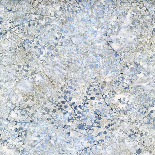 Tonga Batik - Flower Vine - Rock - Per Yard - Timeless Treasures - Neutrals - TONGA-B1767 ROCK