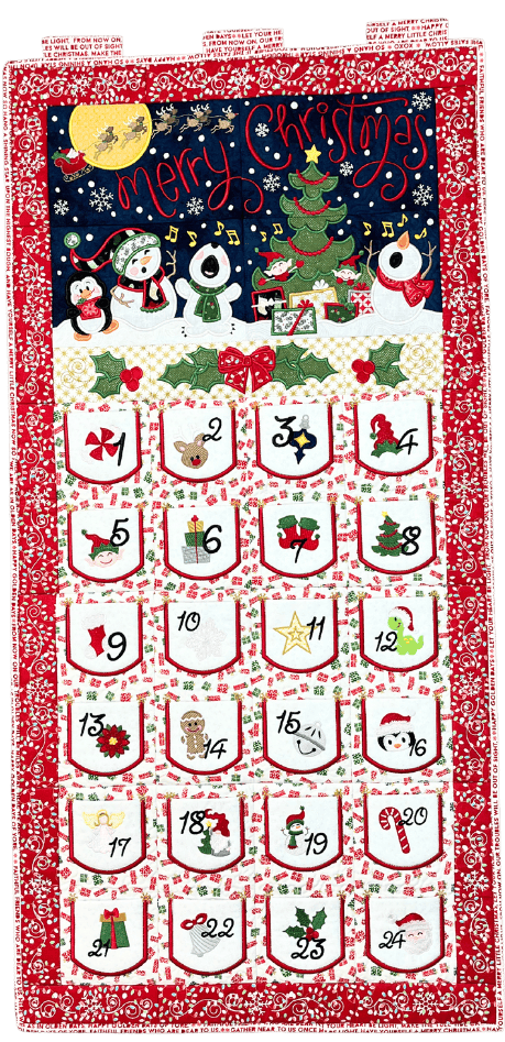 Whimsical Advent Calendar Kit - Designs by Juju | RebsFabStash