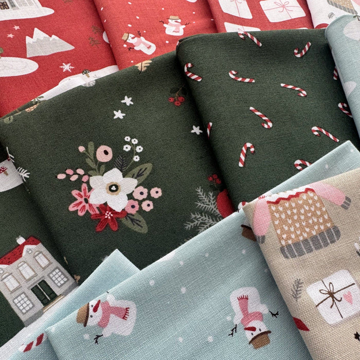 Warm Wishes - PROMO Fat Quarter Bundle (21) 18"x21" - by Simple Simon & Co for Riley Blake Designs