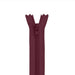 14" Nylon Coil Non-Separating Zipper - Burgundy - YKK-Zipper-6-Buttons, Notions & Misc-RebsFabStash
