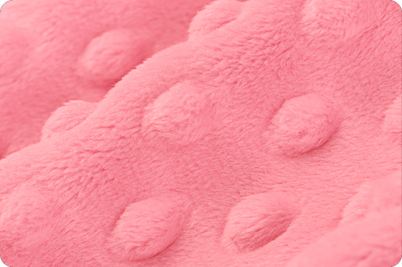 Cuddle - Dimple dot - per yard - Shannon Fabrics - Bubblegum - DR230115
