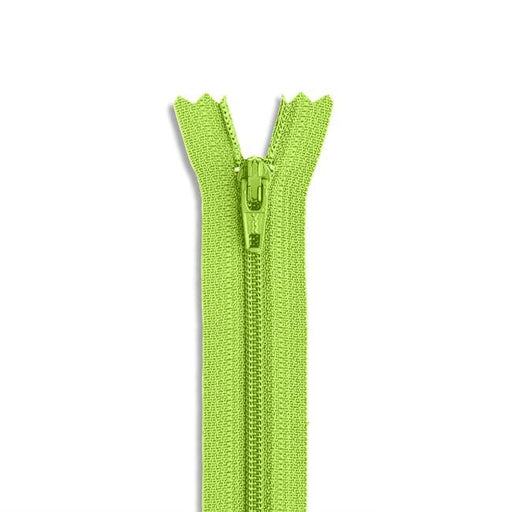 14" Nylon Coil Non-Separating Zipper - Chartreuse - YKK-Zipper-13-Buttons, Notions & Misc-RebsFabStash
