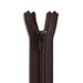 14" Nylon Coil Non-Separating Zipper - Dk Brown - YKK-Zipper-36-Buttons, Notions & Misc-RebsFabStash