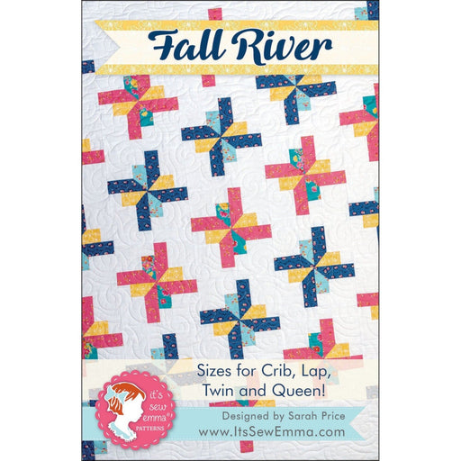 Fall River - Quilt PATTERN - It's Sew Emma - Design by Sarah Price - ISE 200-Patterns-RebsFabStash