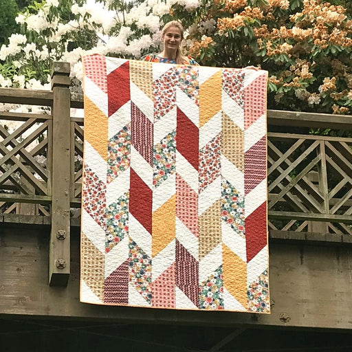 Flashback - Quilt Pattern - designed by Dora Cary - Orange Dot Quilts-Patterns-RebsFabStash