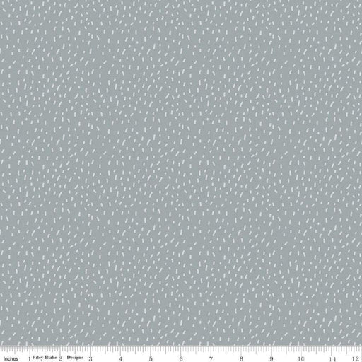 Forest Friends - Silver- per yard - by Jennifer Long of Bee Sew Inspired for Riley Blake Designs - Fur- C12693-SILVER-Yardage - on the bolt-RebsFabStash
