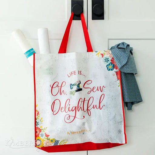 Kimberbell Oh, Sew Delightful - 18" x 18" Tote Bag! Limited Quantities Available! KDMR156-Notions-RebsFabStash