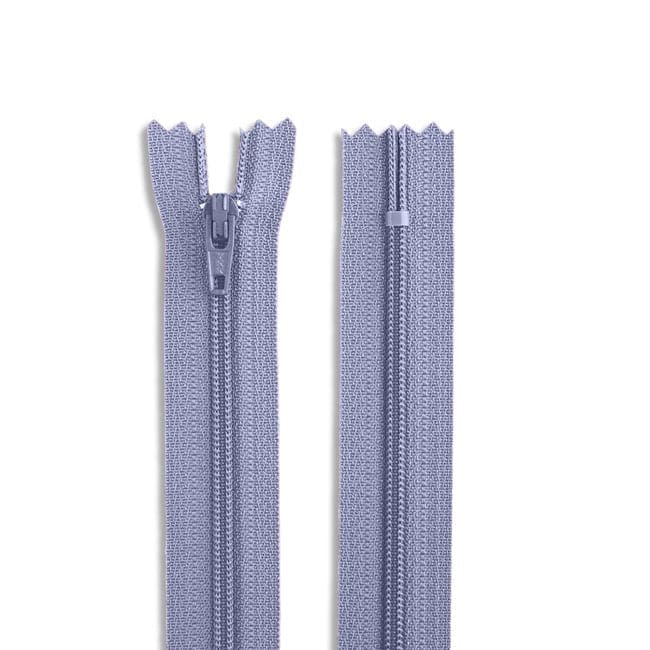 14" Nylon Coil Non-Separating Zipper - Lavendar - YKK-Zipper-26