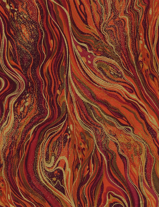 Palazzo - Harvest Abstract Marbling- by the yard - Fabric by Timeless Treasures - PALAZZO-CM2210-HARVEST-Yardage - on the bolt-RebsFabStash