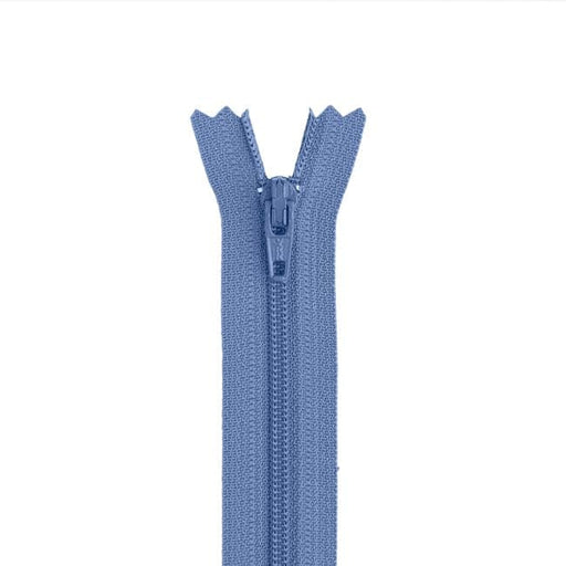 14" Nylon Coil Non-Separating Zipper - Periwinkle - YKK-Zipper-22-Buttons, Notions & Misc-RebsFabStash